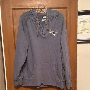 New England Patriots Blue Hoodie